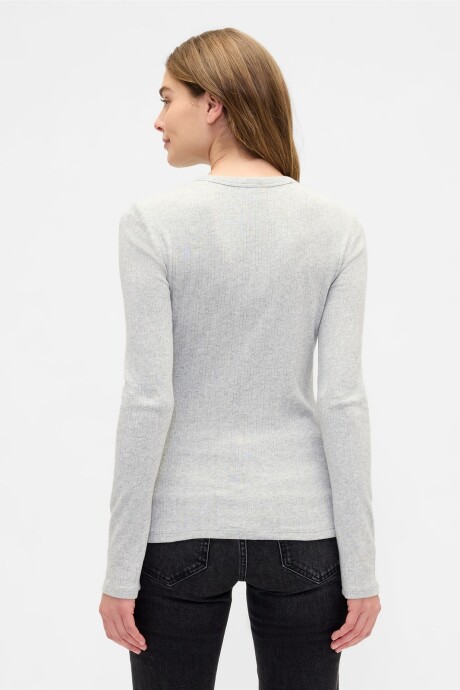 Remera Rib Mujer B08