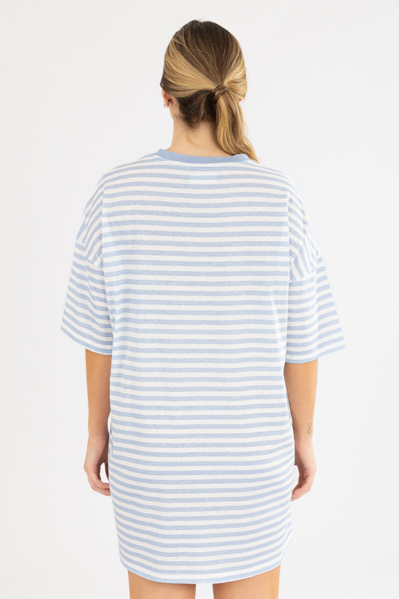 Camison stripes relax Rayas/escoces