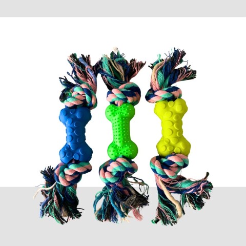 Juguete Cuerda con Hueso 8,5*5,3 cm Juguete Cuerda con Hueso 8,5*5,3 cm