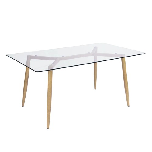 Mesa Falcon - Vidrio y Madera Mesa Falcon - Vidrio y Madera