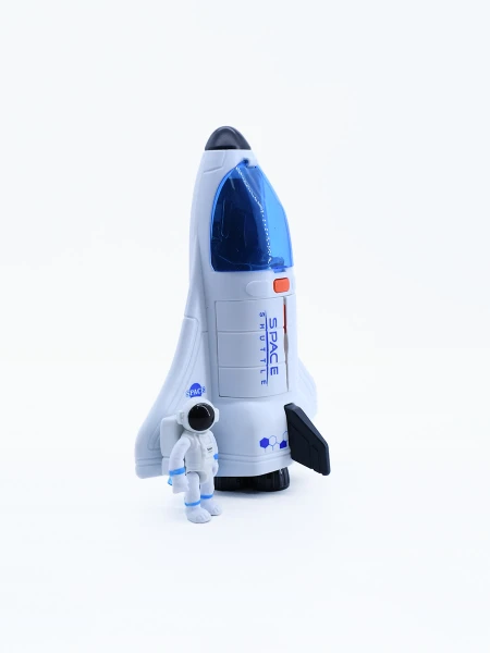 COHETE ESPACIAL BLANCO