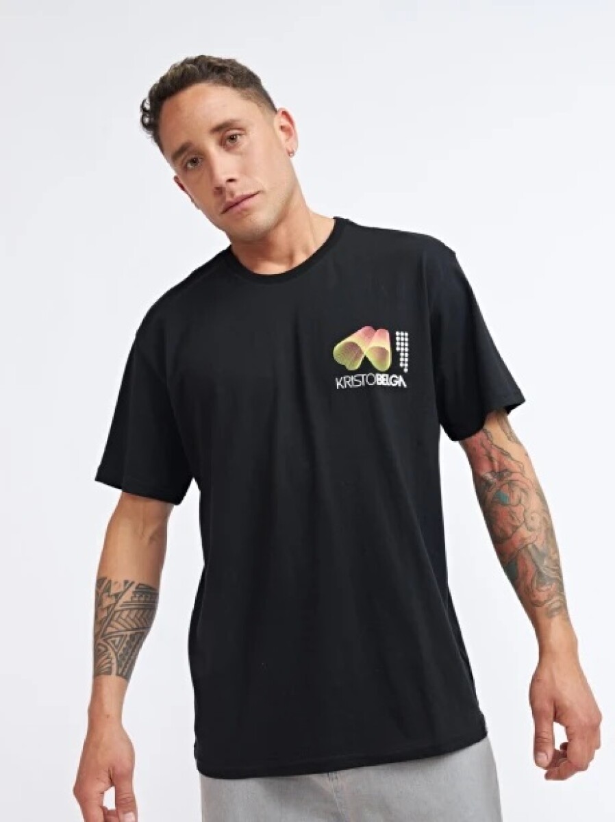 T-SHIRT KRISTOBELGA 5311 - NEGRO 