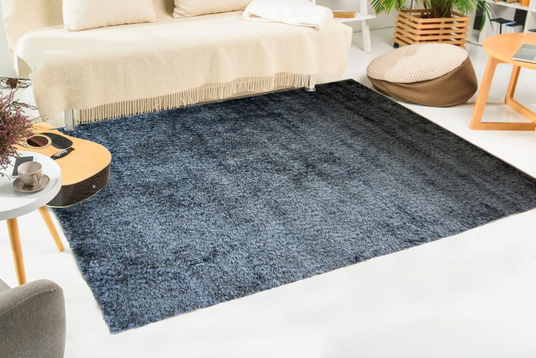 Alfombra Noble Gris Plomo - 150*200 