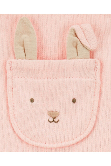 Set dos piezas de algodón, jumper y body manga larga diseño pascuas Sin color