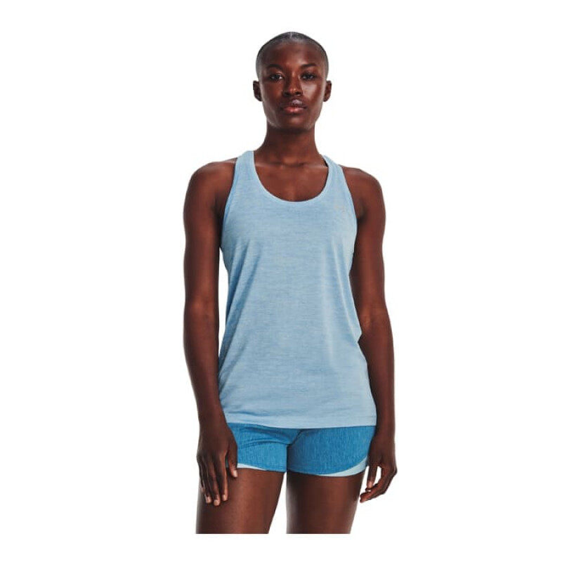 Musculosa Under Armour Tech de Mujer - 487-490BIV Celeste