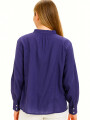 Blusa Calvi Azul Piedra