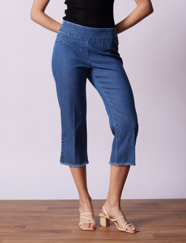 Capri Denim Flecos JEAN