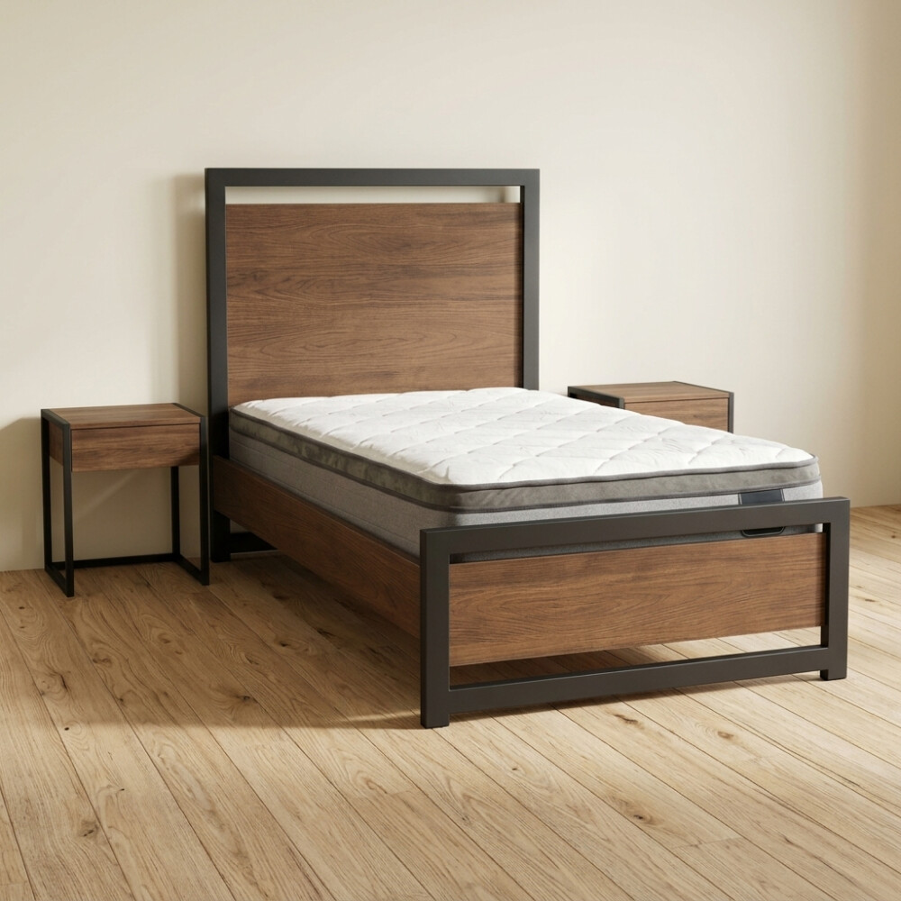 COLCHÓN 1 1/2 PLAZA RESORTESPOCKET1 VELVET