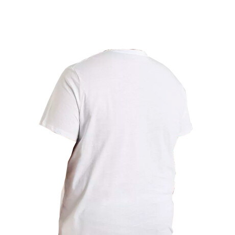 Camiseta Básica Plus Talles Especiales blanco