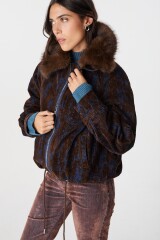 Campera Earth Chocolate/Azul