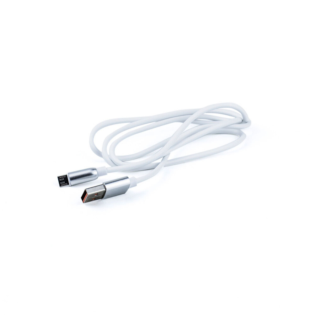Cable Usb Android En Tubo - Blanco 