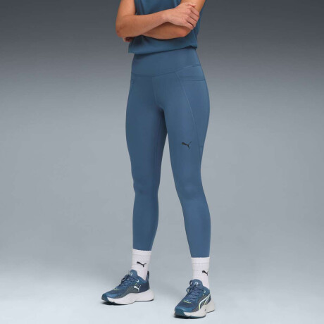 Pantalón Largo Tad Ess Tight 7/8 de Mujer Azul