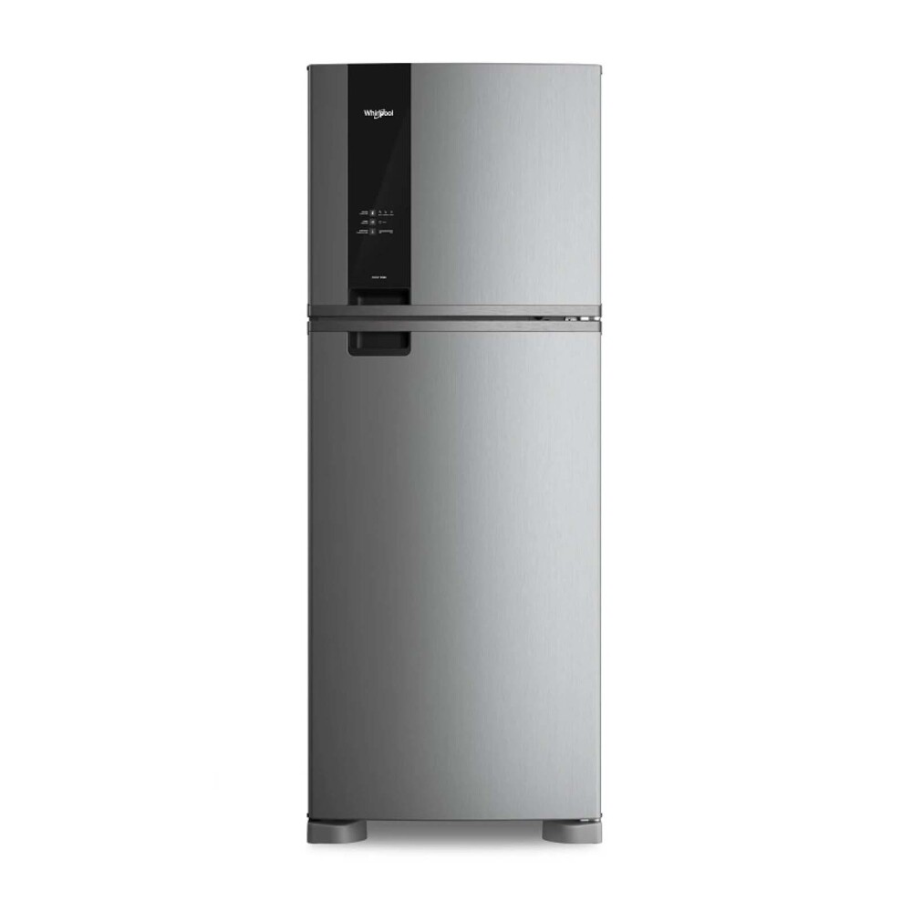 HELADERA TOP MOUNT FRIO SECO FRIO-SECO GRIS WHIRLPOOL XPERT INVERTER WRM56CKDIM