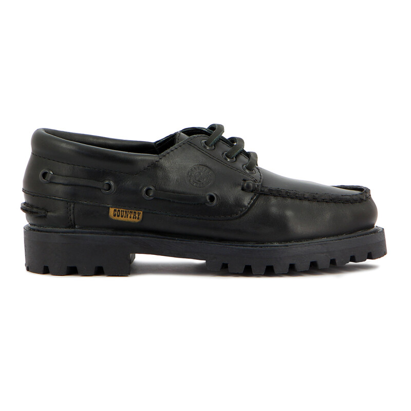 Calzado de Mujer Country Leñador Lumberjack Negro