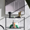 Lampara de mesa recargable USB negro