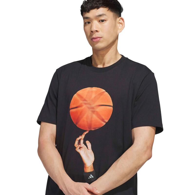 Remera de Hombre Adidas Showboat Graphic Negro