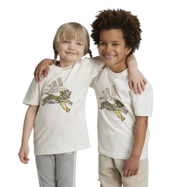 Remera Adidas Disney Lion King Blanco