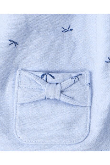 Set tres piezas de algodón, chaleco, pantalón y body, diseño moños Set tres piezas de algodón, chaleco, pantalón y body, diseño moños