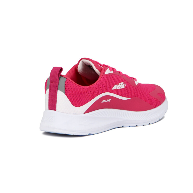 Avia Zapatillas Acordonadas Para Dama Patron- Fuchsia/White Fucsia-Blanco