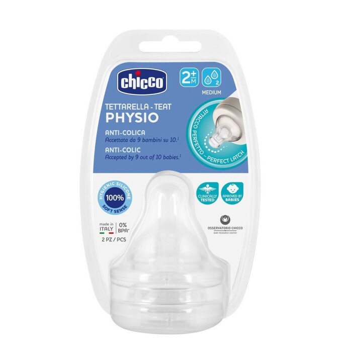CHICCO PERFECT5 FL MEDIO SIL.2M+2UN20323 única