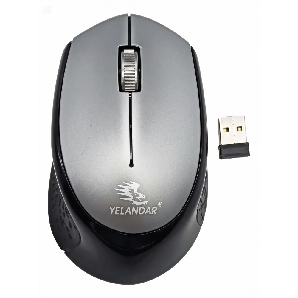 Mouse Inalámbrico W88 GRIS