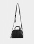 Bowling Noche Cartera Bowling Efecto Croco - Negro