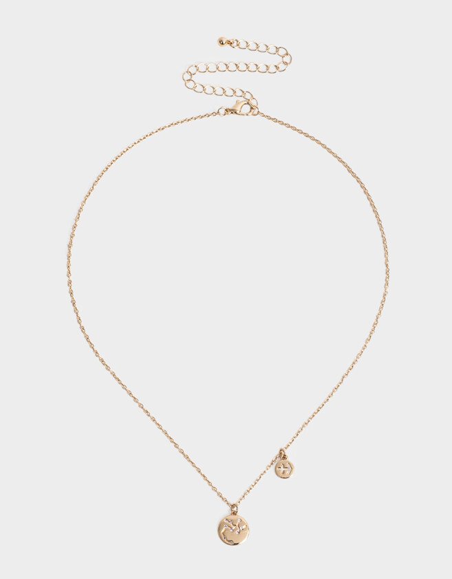 Cadena Corta con Dije Capsula Especial Cadena Corta Con Dije Sagitario - Dorado
