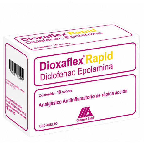 Dioxaflex Rapid 10 Sobres Dioxaflex Rapid 10 Sobres
