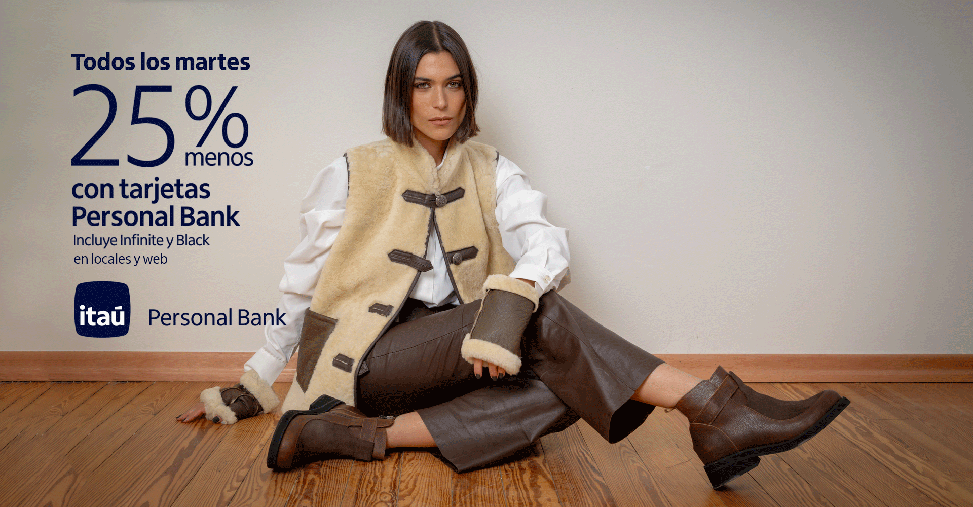 25% de descuento con Itau Personal Bank, Infinite y Black