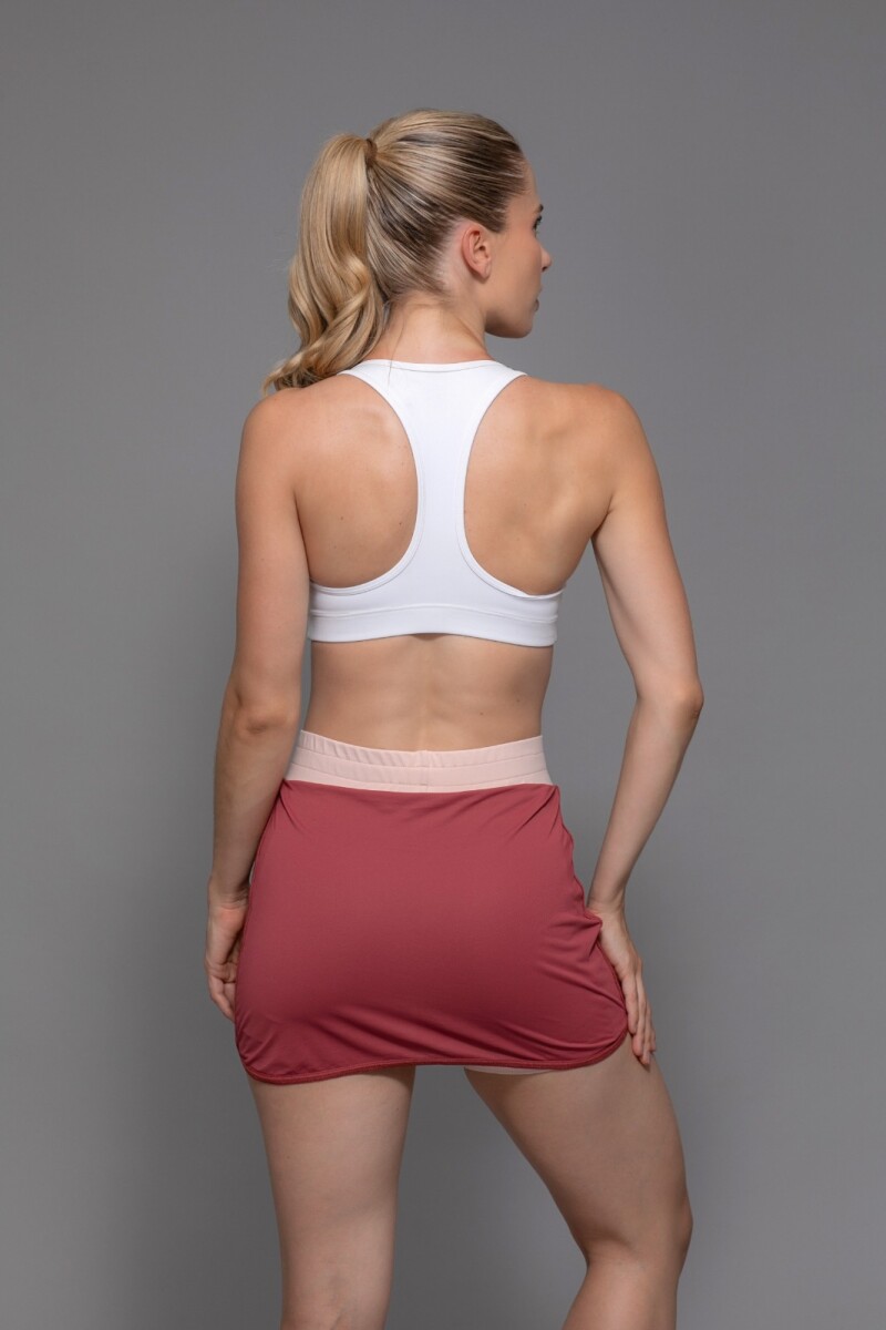 Falda de Microfibra. ROSA