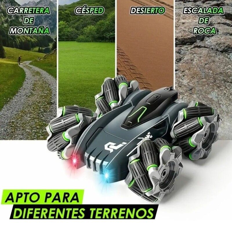 Auto Con Control REMOTO con Luces Led Todo Terreno 360° Auto Con Control REMOTO con Luces Led Todo Terreno 360°
