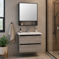 CONJUNTO MUEBLE DE BAÑO SUSPENDIDO MODELO 2023-60-5 / MUEBLE + BACHA + BOTIQUIN CON ESPEJO Conjunto Mueble De Baño Suspendido Modelo 2023-60-5 / Mueble + Bacha + Botiquin Con Espejo