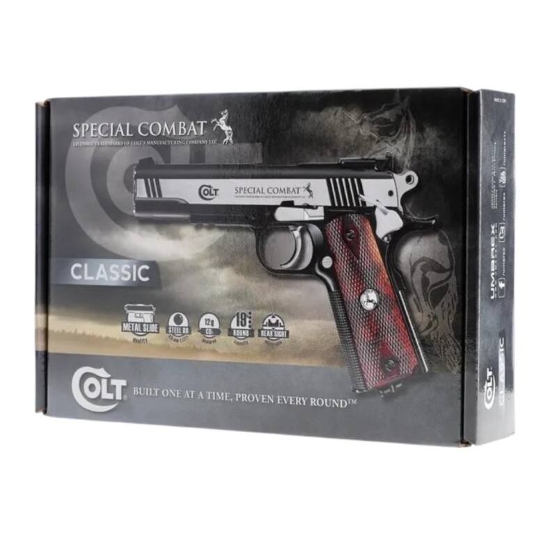 Pistola Co2 Special Colt Calibre 4.5mm Pistola Co2 Special Colt Calibre 4.5mm