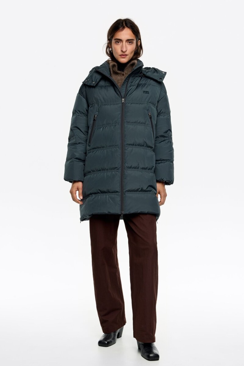 ABRIGO ACOLCHADO Azul