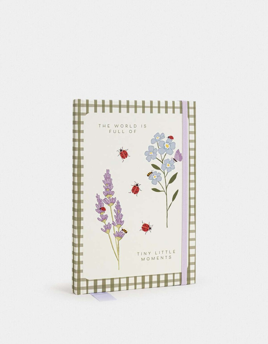 Cuaderno A5 Tapa Dura Encuadernado - Combinacion Multicolor 