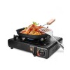 ANAFE PORTATIL A GAS 1 HORNALLA GAS - CAMPING Negro