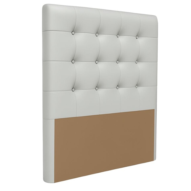 RESPALDO 1 PLAZA (0.90 MTS) - PU GRIS CLARO RESPALDO 1 PLAZA (0.90 MTS) - PU GRIS CLARO