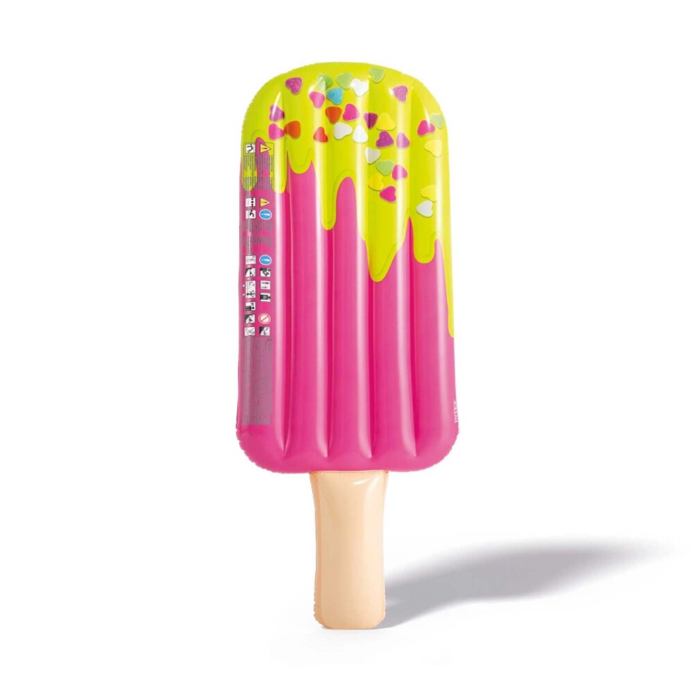 COLCHONETA INFLABLE PVC MULTICOLOR HELADO