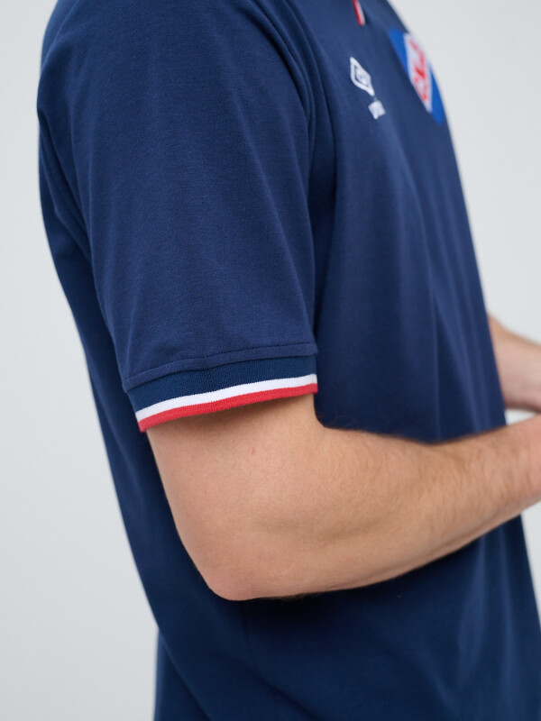 REMERA POLO CORE Nacional Hombre Azul Marino