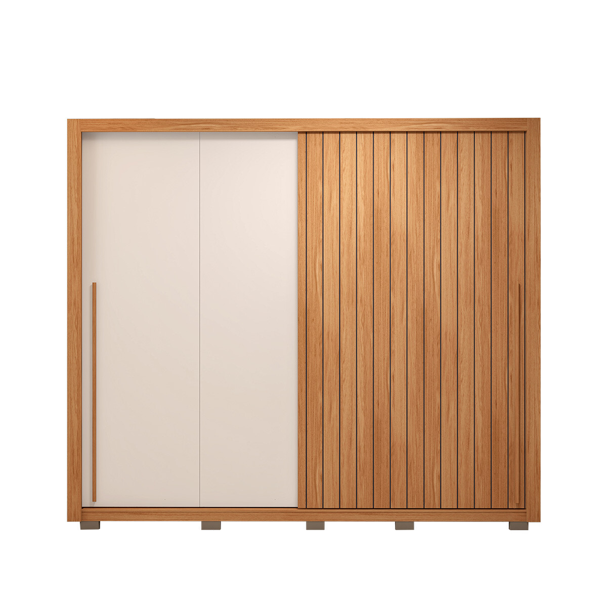 Ropero Modelo Moviment Color Freijo/off White 