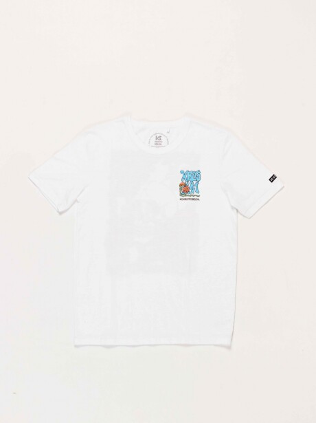 REMERA MONTAÑITA BLANCO