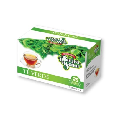 Té Verde Botica Del Señor 25 Unidades Botica Del Señor Te Verde X25