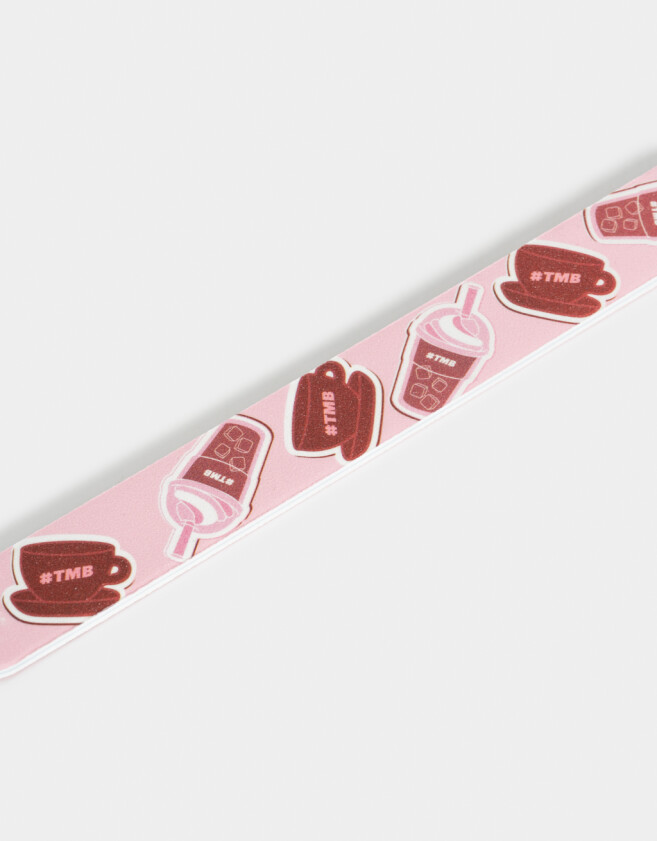 Limas Lima Lima Para Uñas Con Estampa De Milkshake Y Café - Combinacion Multicolor
