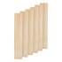 Set Piso Vinilico Adhesivo Simil Madera 5 m2 Decoracion Variante Color Marron Claro