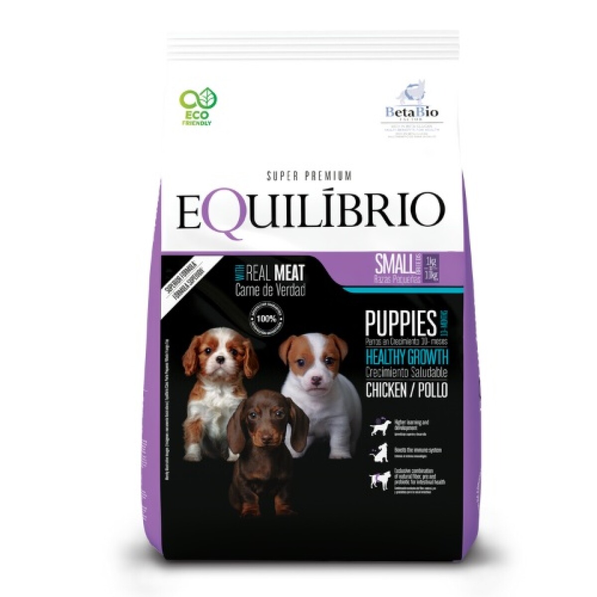 EQUILIBRIO PUPPIES RAZAS PEQUEÑAS 1.5 KG - Equilibrio Puppies Razas Pequeñas 1.5 Kg 
