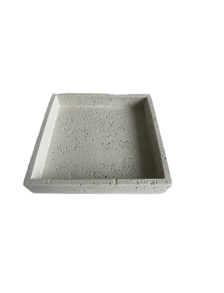 BANDEJA CUADRADA STONE 19CM BANDEJA CUADRADA STONE 19CM