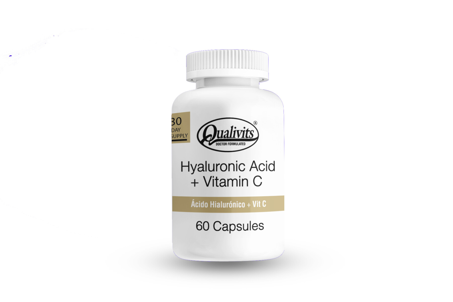 Acido Hyalurónico + Vitamina C 60caps Qualivits 