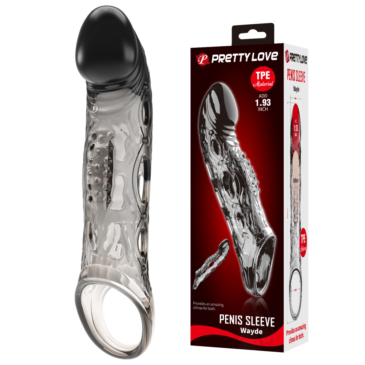 Funda Pene Penis Sleeve Wayde Pretty Love 