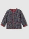 Chaqueta Acolchada Reversible Azul Viejo