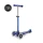 Monopatín Micro Mini Deluxe LED Ajustable con 3 Ruedas - AZUL